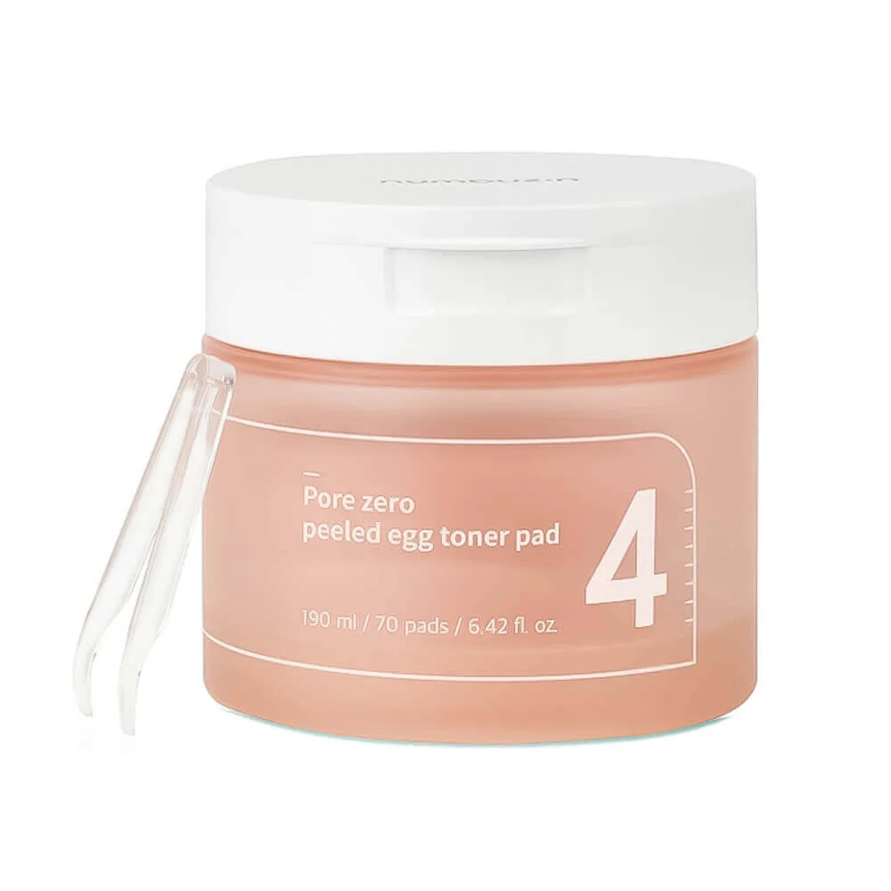 numbuzin No.4 Pore Zero Peeled Egg Toner Pad